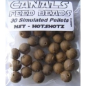 Canal Pellet Beads 8mm (30pc)